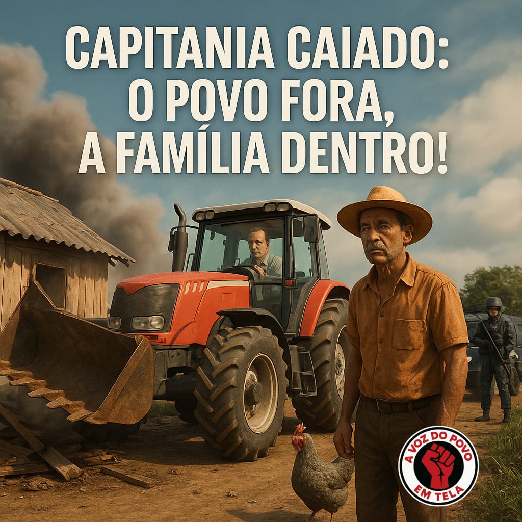 Família de Caiado despeja 400 famílias com apoio da PM e da Justiça em ...